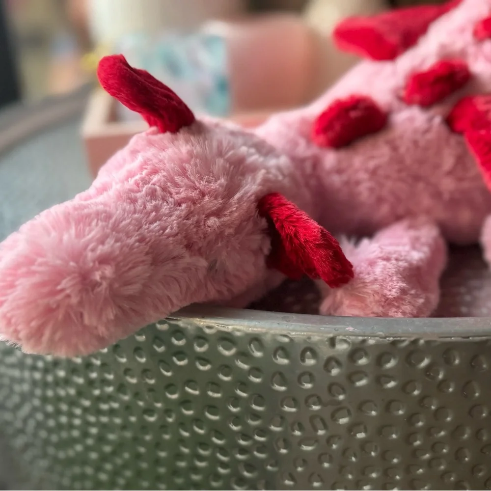Hard to find Hearts Jellycat Dragon - Picture 2 of 6